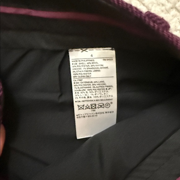 Banana Republic Purple Women's Trousers - Picture 7 of 9